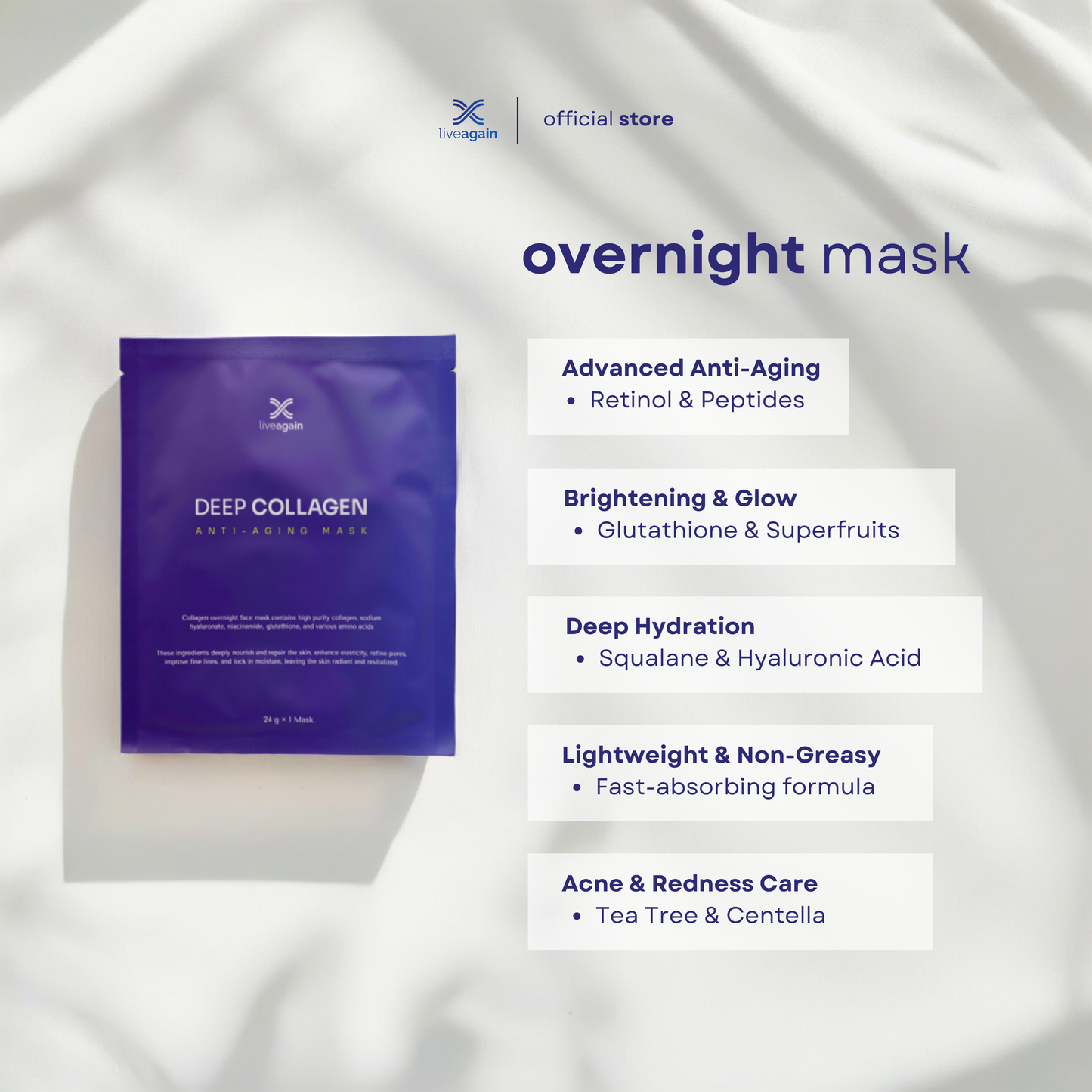 Deep Collagen Anti-Aging Face Mask
